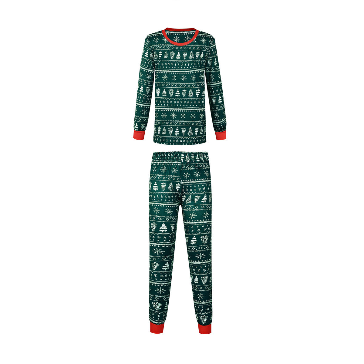 Pijamas festivos del árbol genealógico