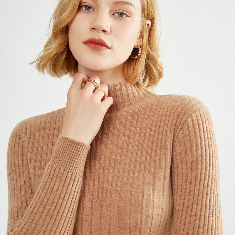 Women's Mid-Turtleneck Sweater