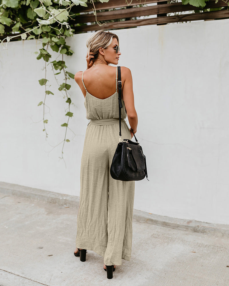 Wide Leg Jumpsuit