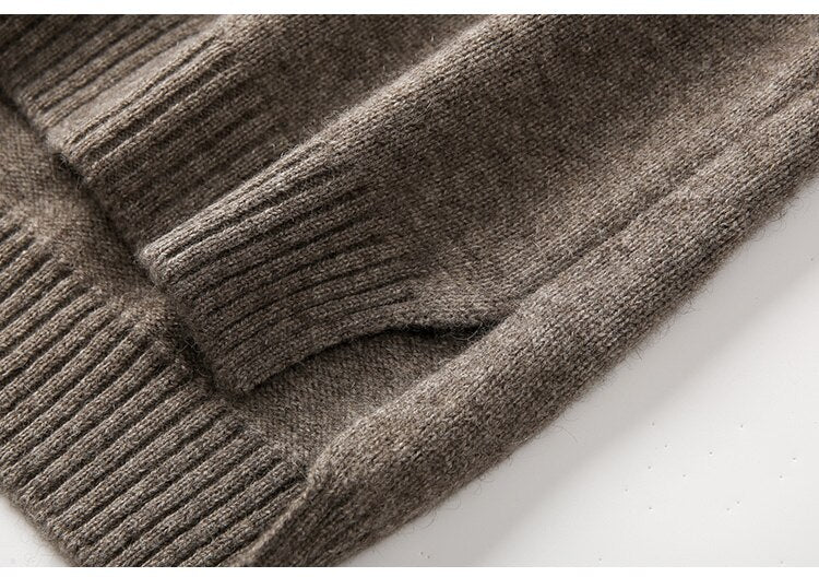 Warm Cashmere Blend Sweater