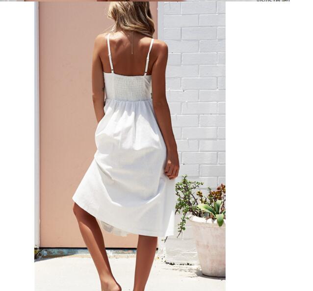 Button Pocket Sun Dress