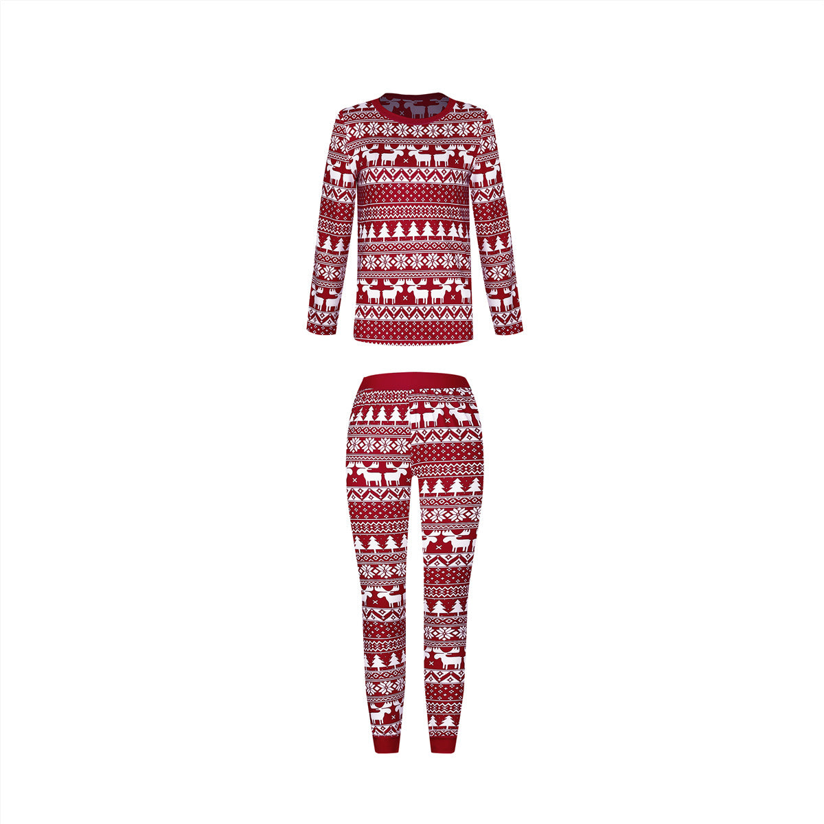 Pijamas festivos del árbol genealógico