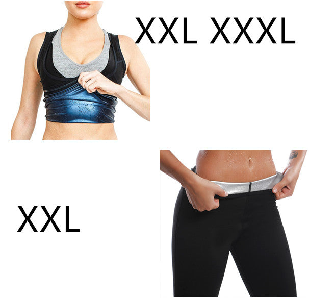 Conjuntos de sudadera de neopreno unisex para quemar grasa