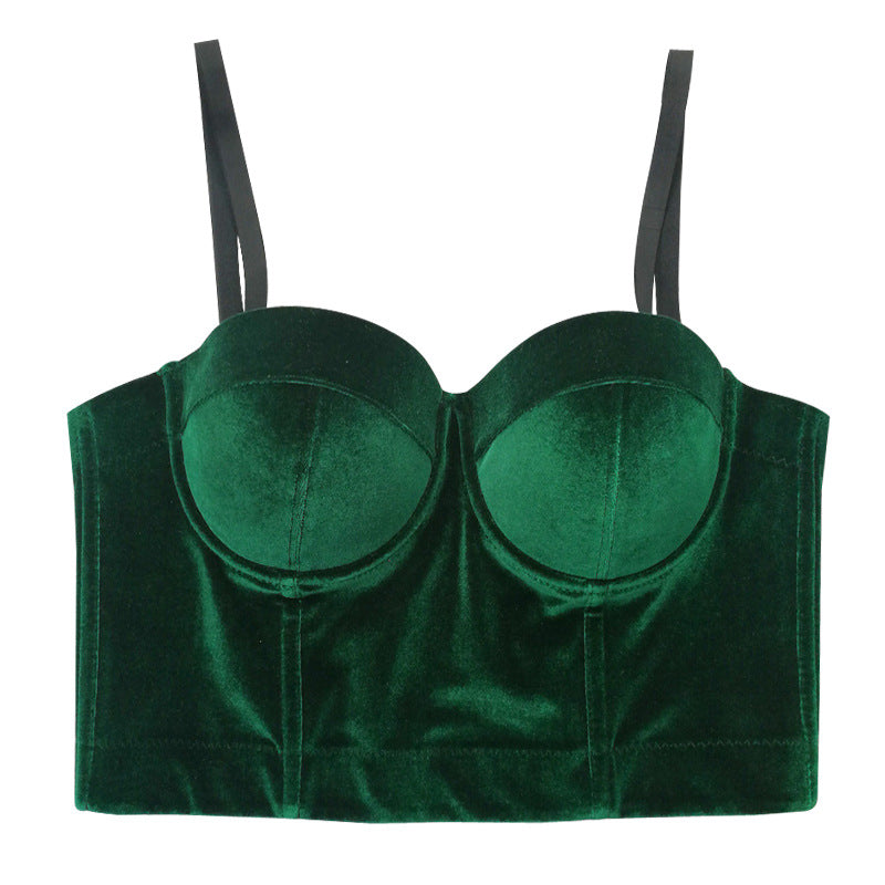 Bralette Supported Short Top (Color Options)