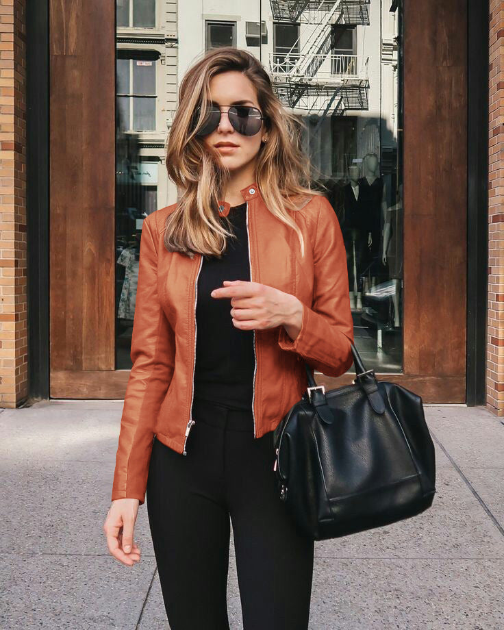 Biker-Babe-Jacke