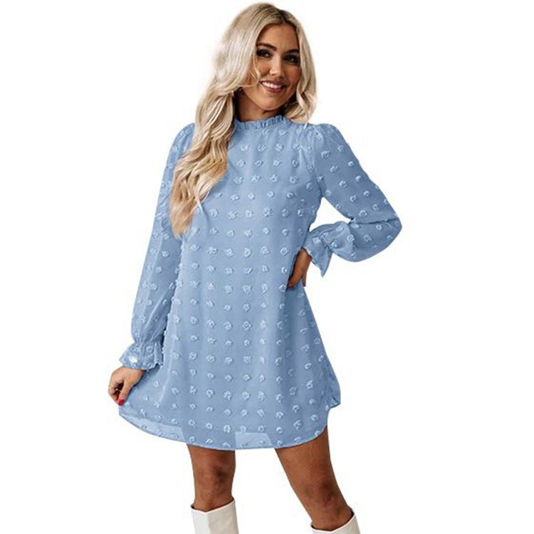 Long Sleeve "Chiffon Cutie" Dress