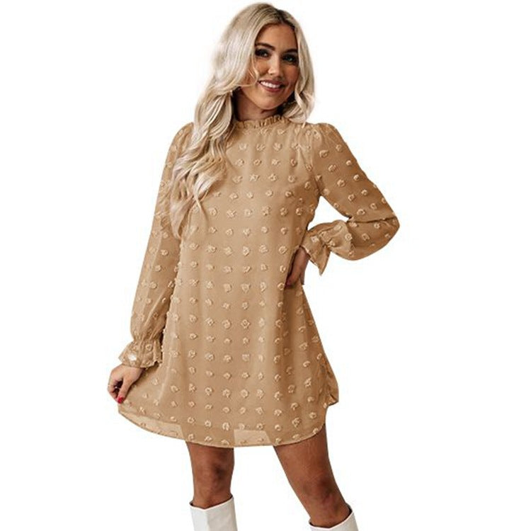 Long Sleeve "Chiffon Cutie" Dress