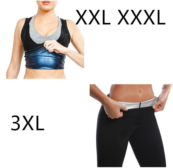 Conjuntos de sudadera de neopreno unisex para quemar grasa
