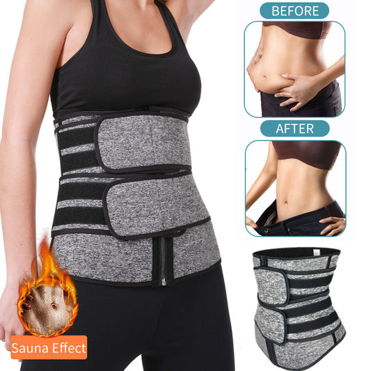 Cinturón de entrenamiento de cintura ajustable con velcro