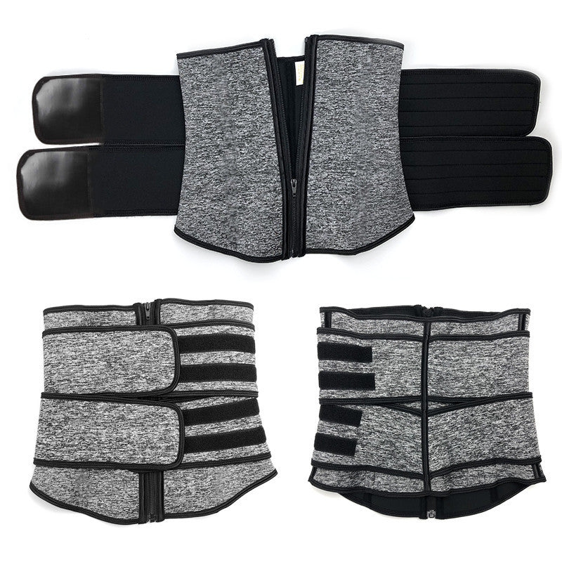 Cinturón de entrenamiento de cintura ajustable con velcro