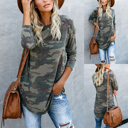 Camouflage Long Sleeve Shirt
