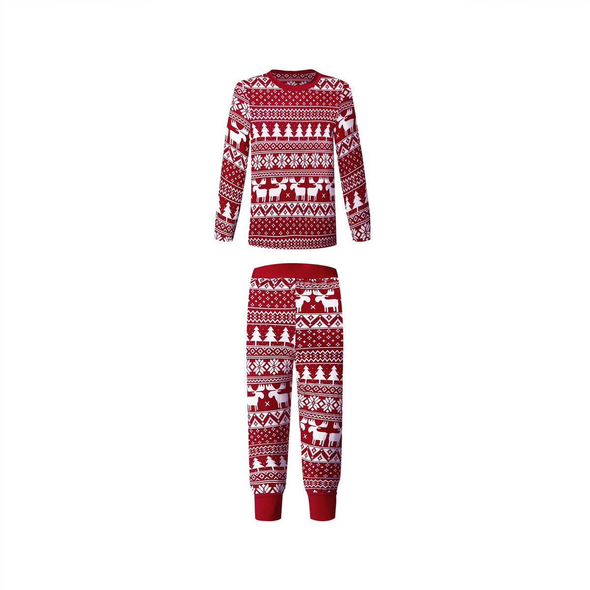 Pijamas festivos del árbol genealógico