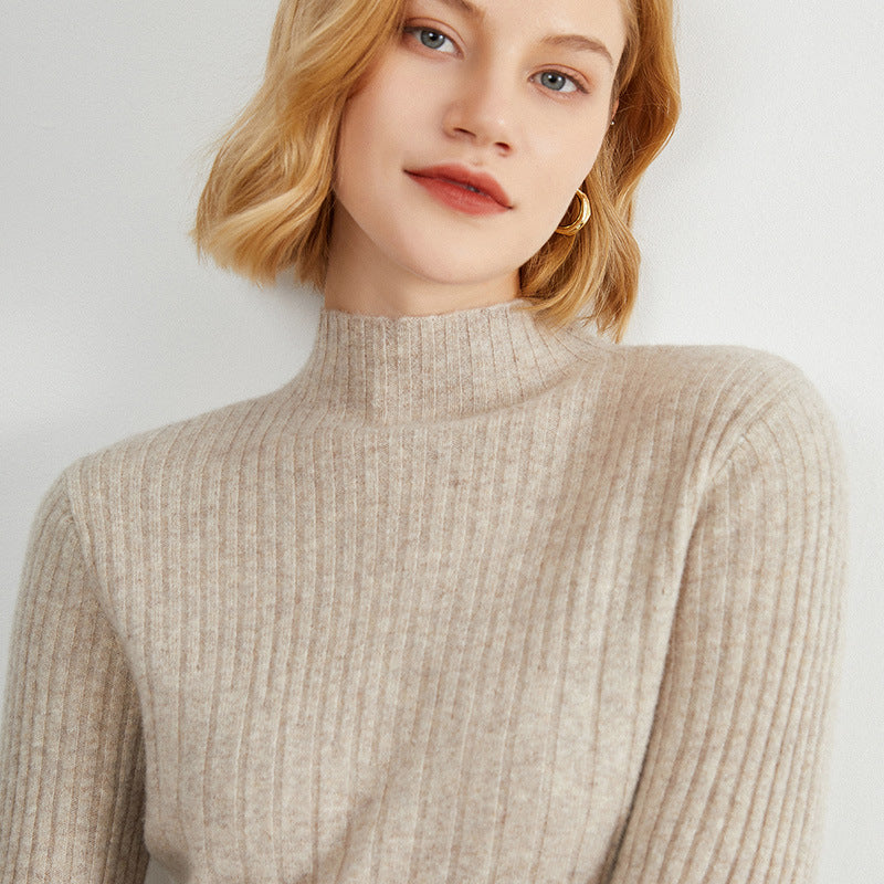 Women's Mid-Turtleneck Sweater