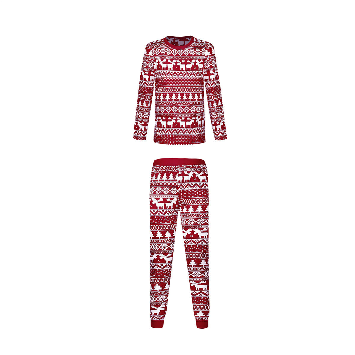 Pijamas festivos del árbol genealógico
