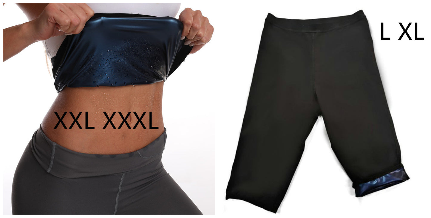 Traje de sudor de sauna de entrenamiento