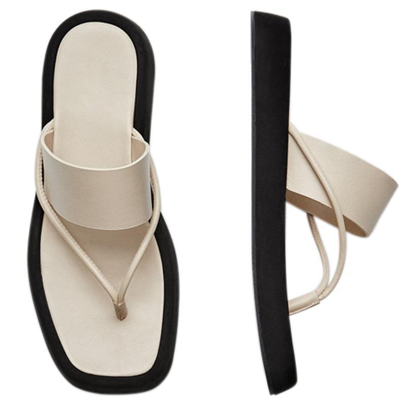 Flache römische Sandalen (Farboptionen)