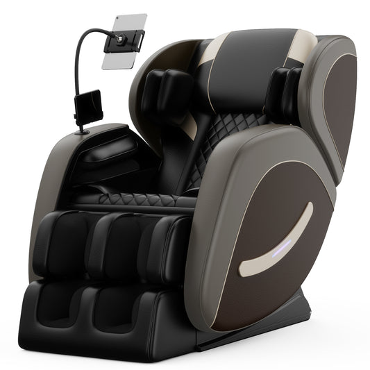 Massage Chair Recliner with Rollers Zero Gravity and Full Body Air Pressure