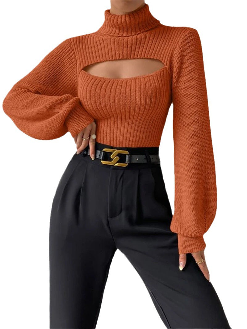 Ladies Cutout Fashion Sweater