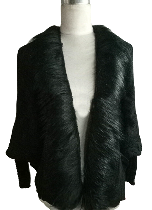 "Fur Collar Cutie" Sweater