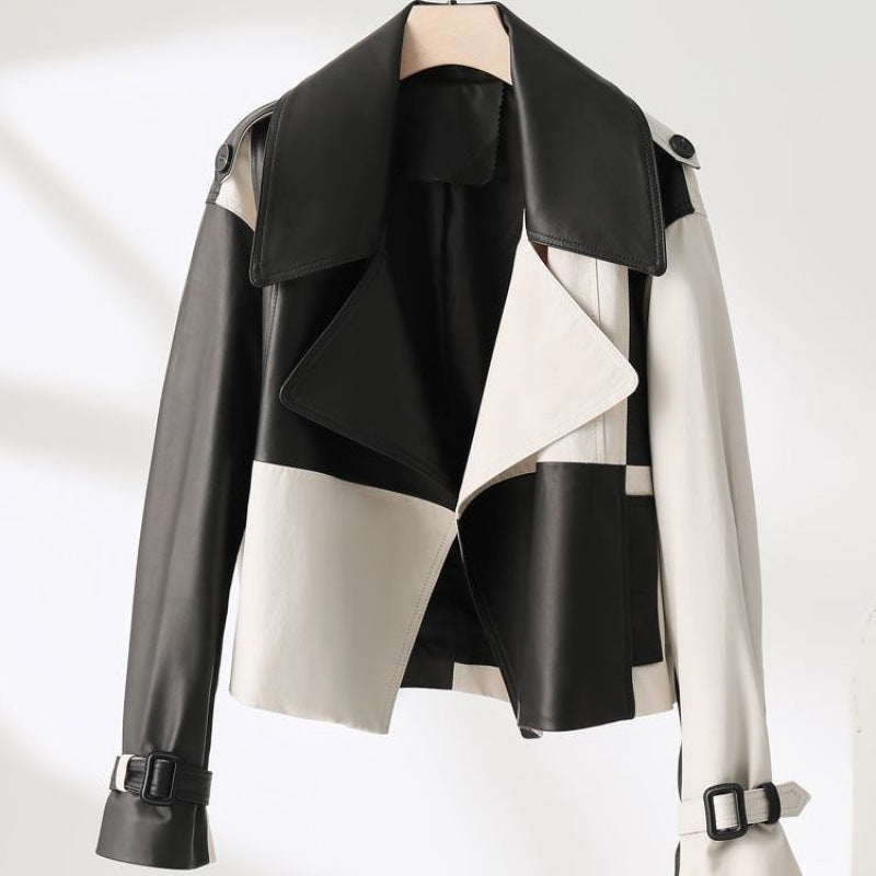 Black and White Checkered Jacket