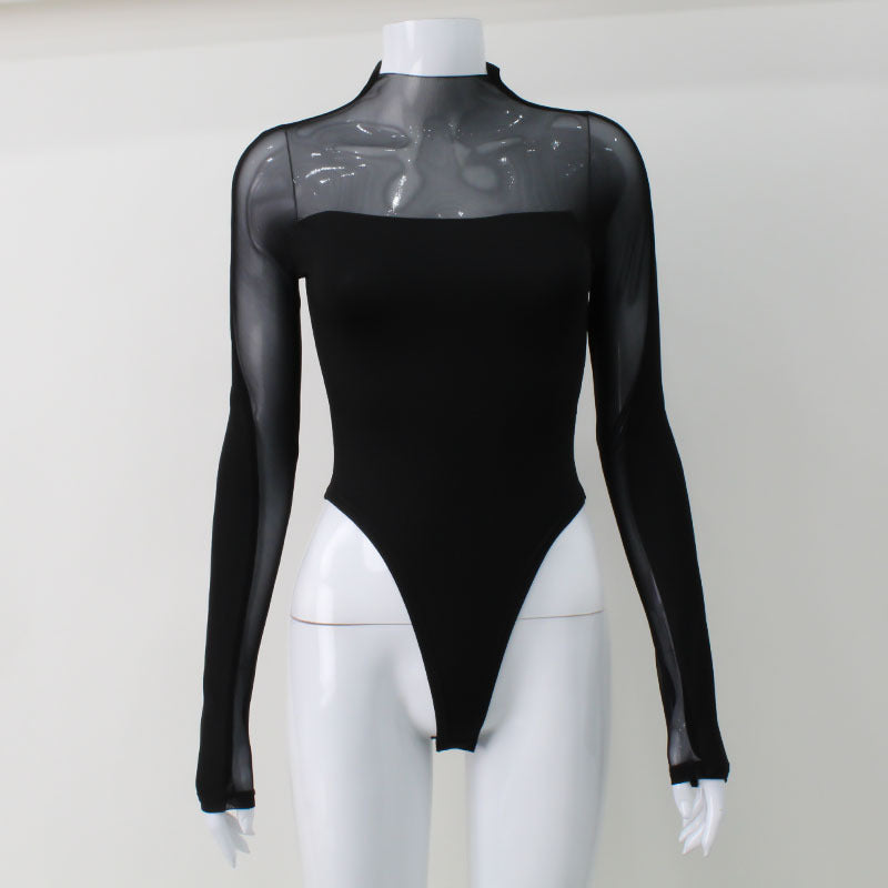 Anna Long-sleeved Bodysuit Top (2 Colors)