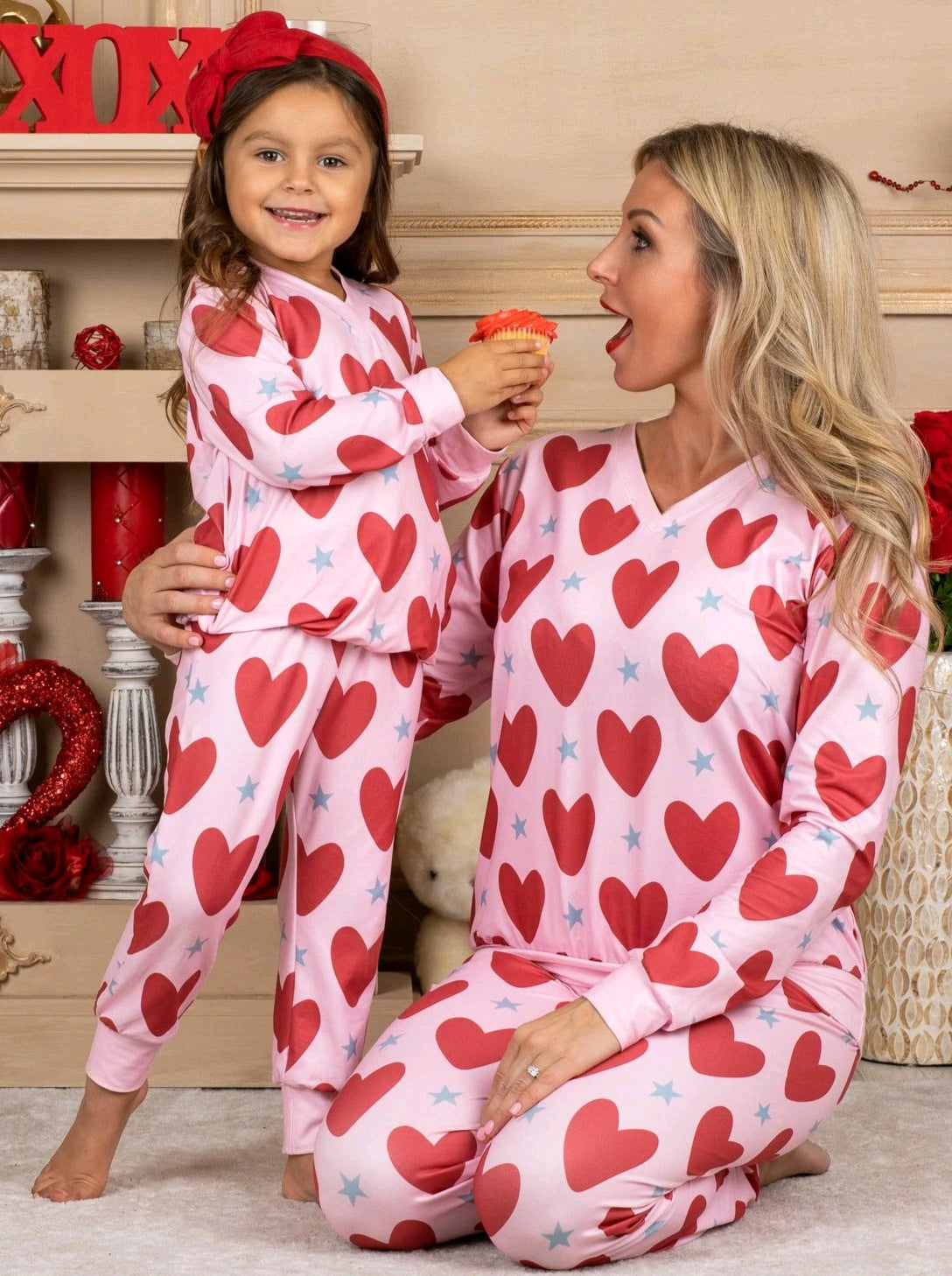 Pijama de San Valentín Mamá y Yo
