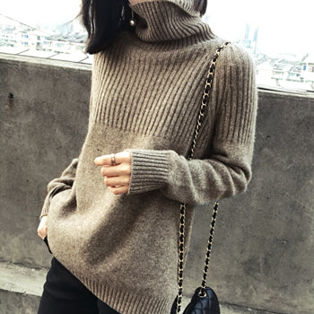 Warm Cashmere Blend Sweater