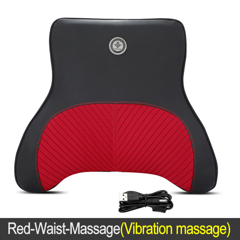 Car Massage Headrest/Waist Massage Pillow