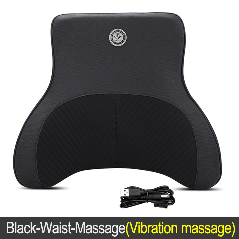 Reposacabezas de masaje para coche/almohada de masaje de cintura