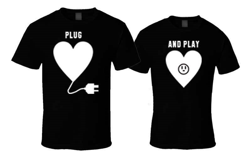 Plug & Play Heart T-Shirt