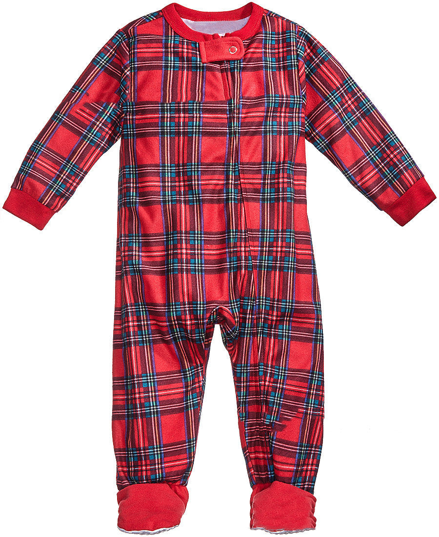 Plaid Print Family Pajamas