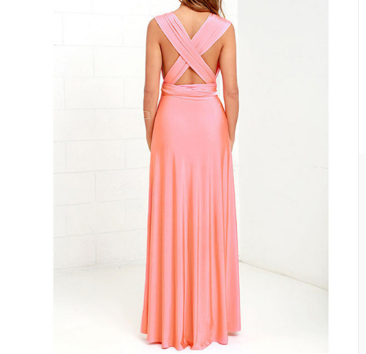 Bandage Convertible Maxi Dress