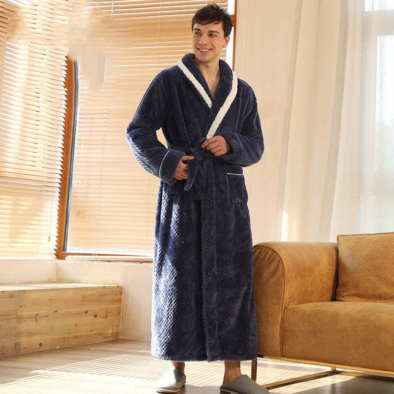 Warme, dicke Robe-Loungewear