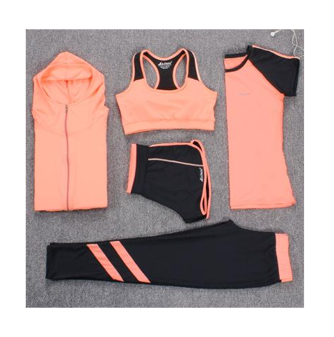 Conjunto de ropa deportiva Fitness de 5 piezas