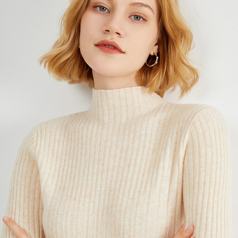 Women's Mid-Turtleneck Sweater