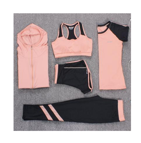 Conjunto de ropa deportiva Fitness de 5 piezas