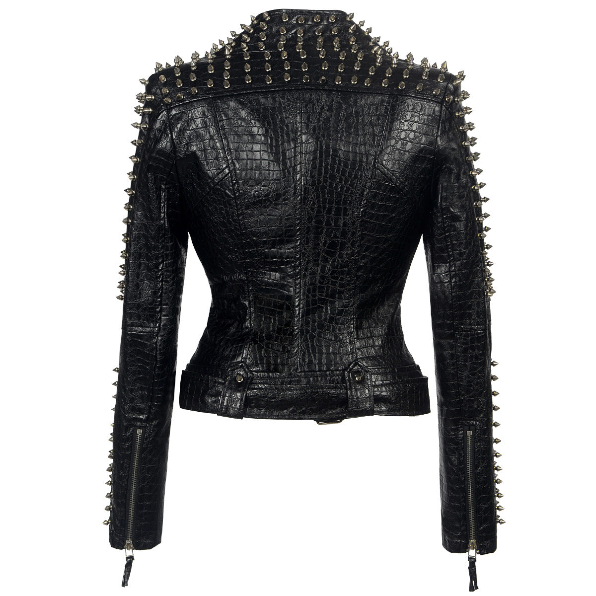 Spiked Leather Jacket