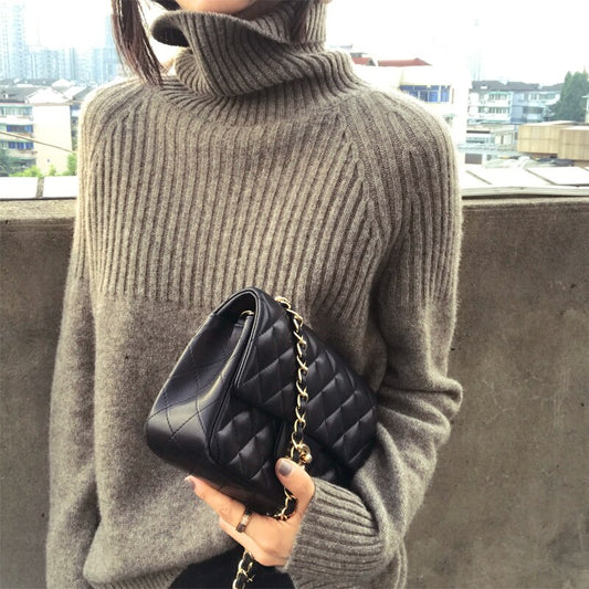 Warm Cashmere Blend Sweater