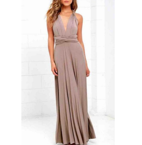 Bandage Convertible Maxi Dress