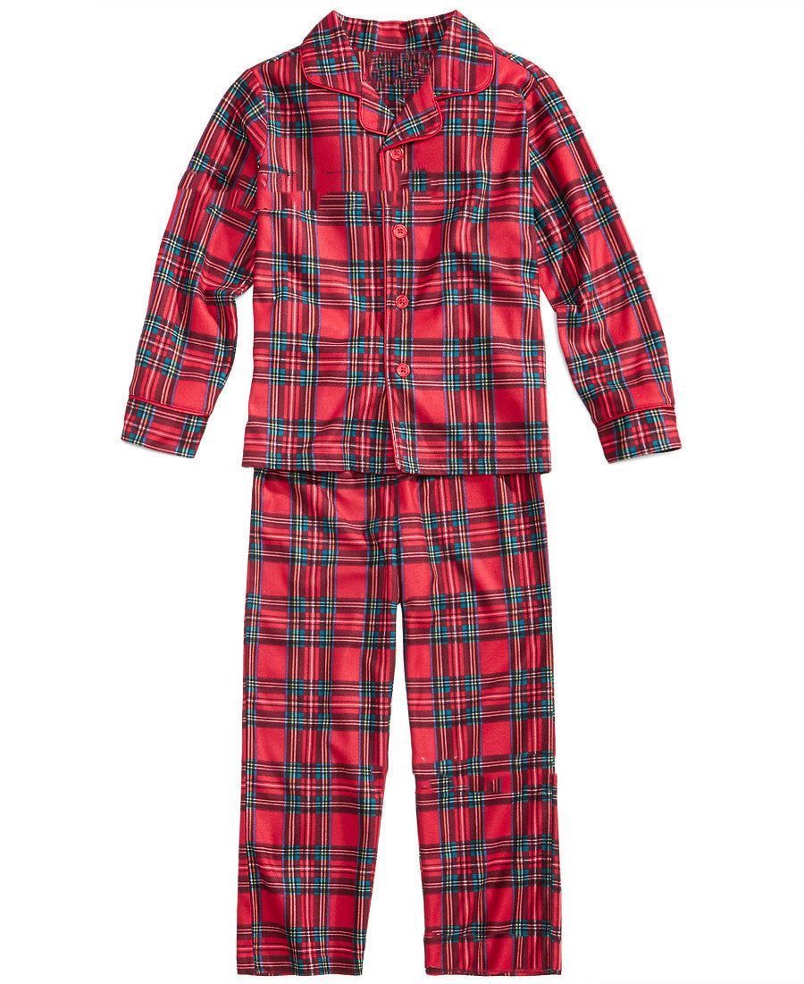 Plaid Print Family Pajamas
