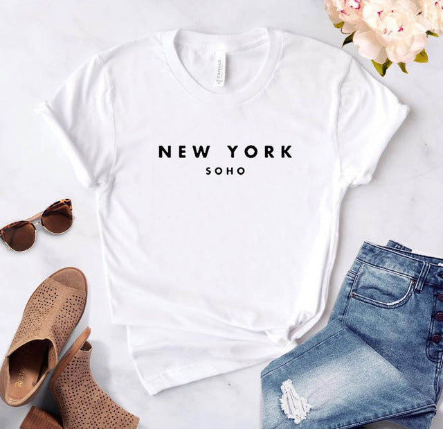 New York Soho Kurzarm-T-Shirt