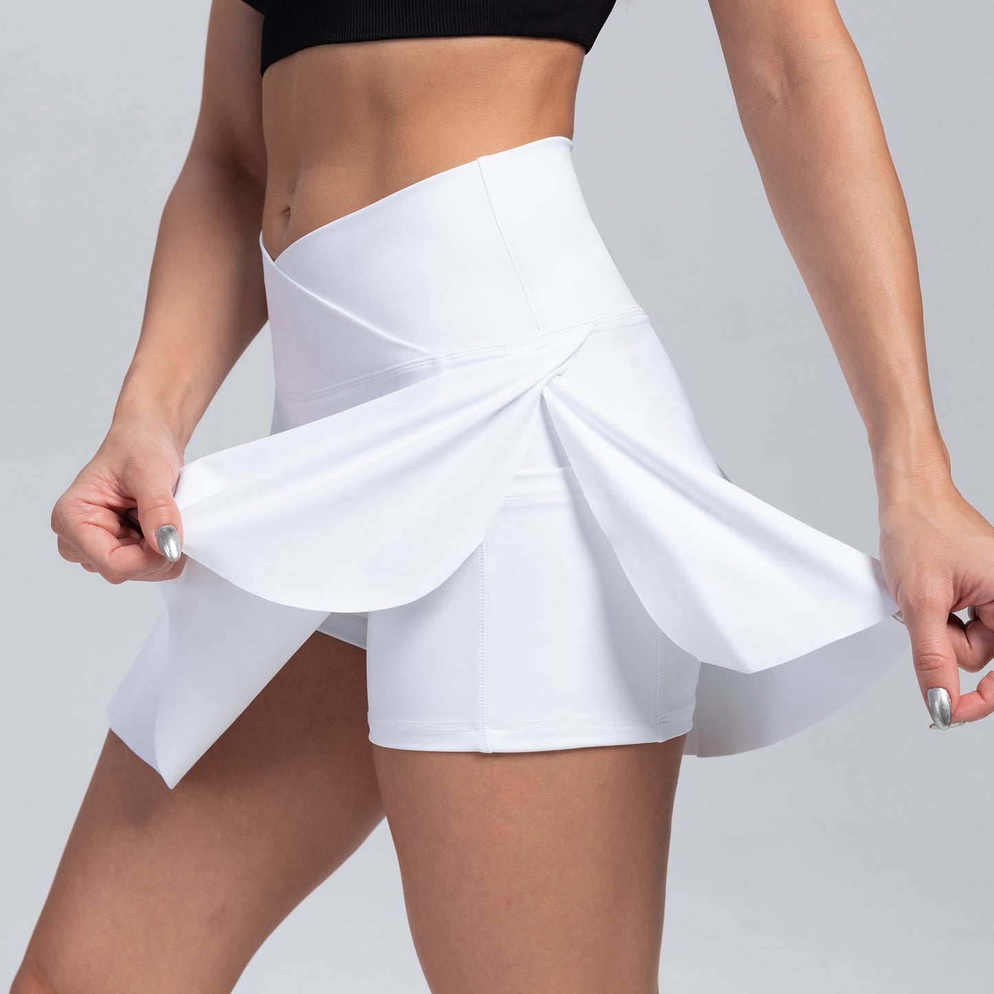 Feuchtigkeitsableitender Activewear-Skort