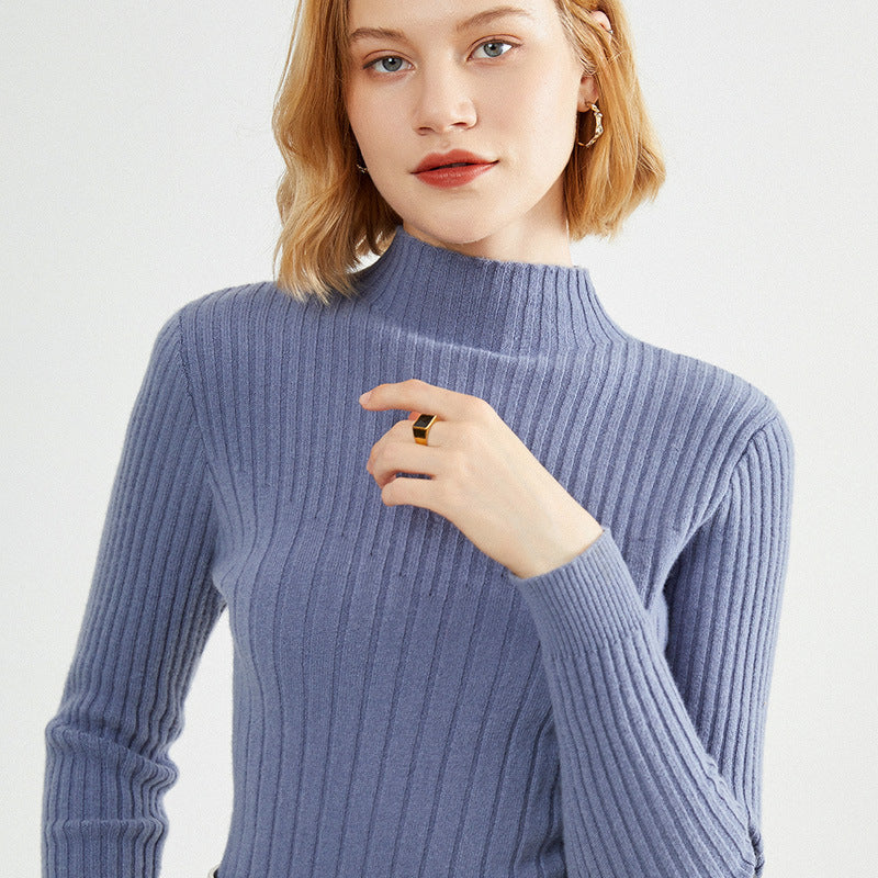Women's Mid-Turtleneck Sweater