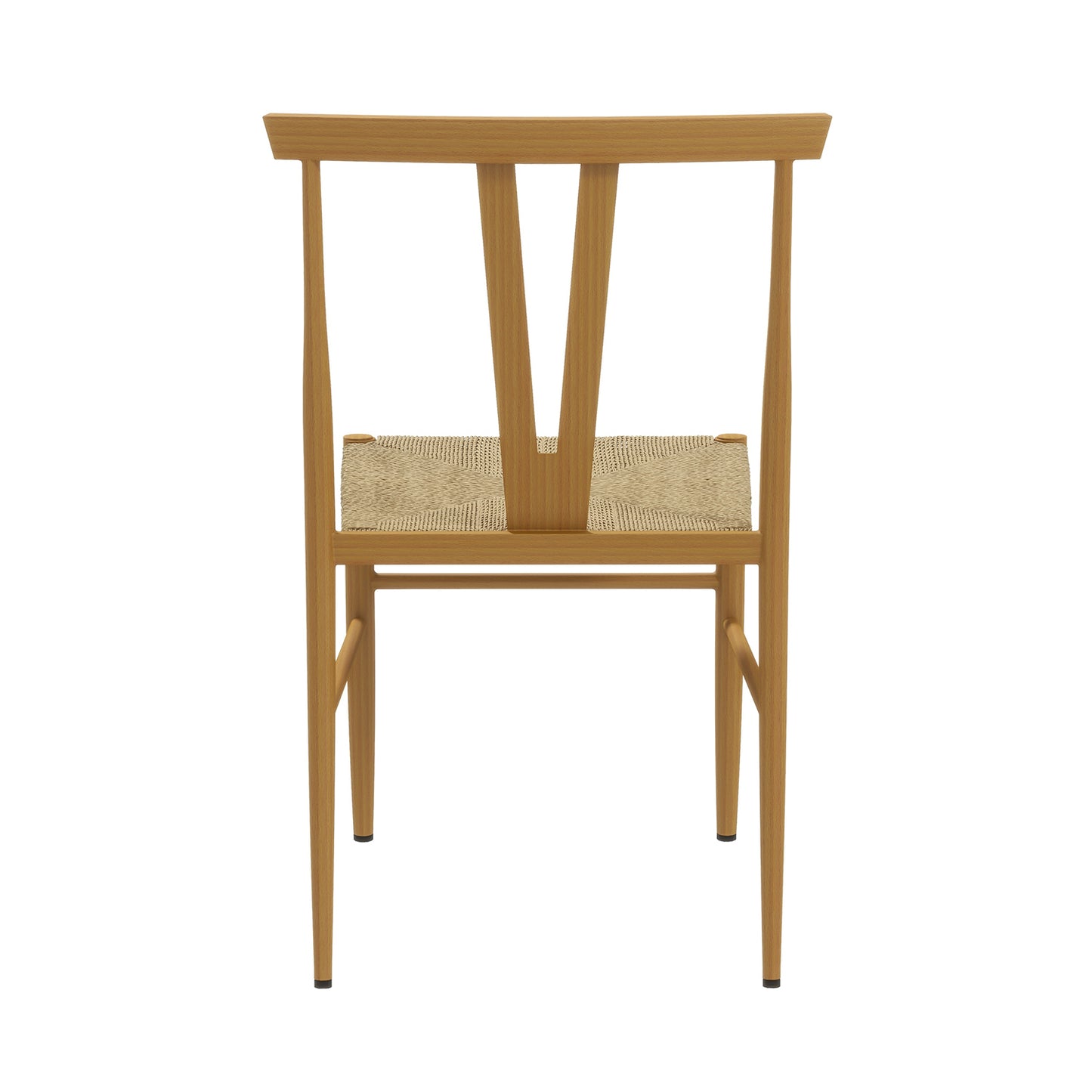 Mercurius Sleek Rattan Dining Chair, Set of 2
