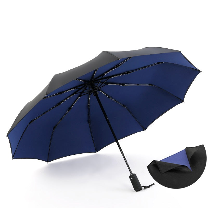 10-Bone Double Layer Automatic Opening And Closing Reverse Folding Umbrella