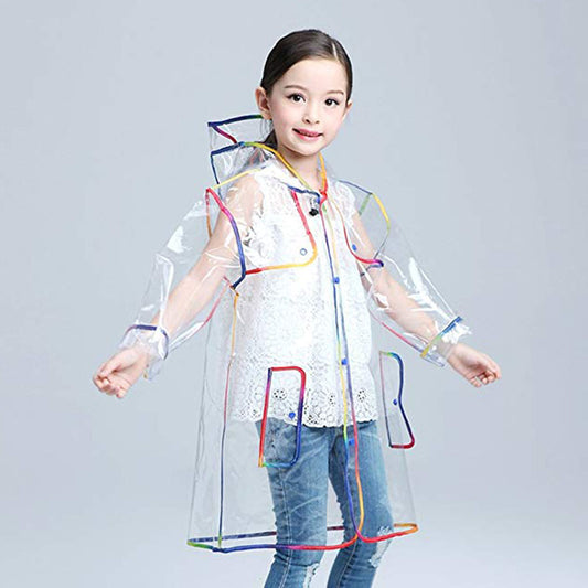 Kids Transparent Raincoat